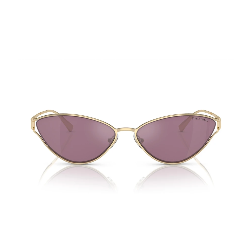 Tiffany Women's Yellow Sunglasses, 61 Mm, Sophisticated Cat-Eye Sunglasses