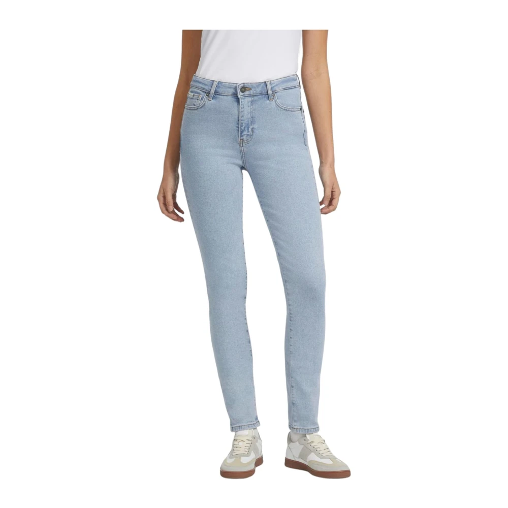 Guess Slim Fit Denim Broek Blue Dames