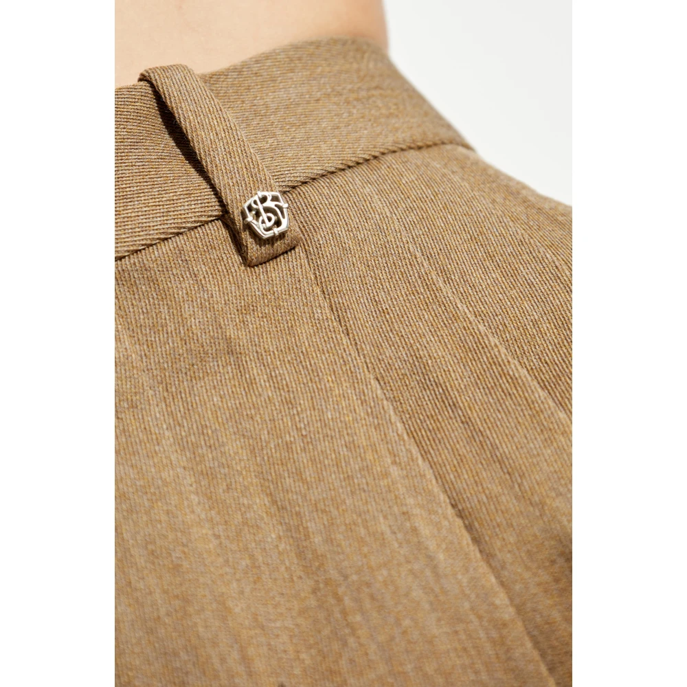 Burberry Kreukelbroek Brown Dames