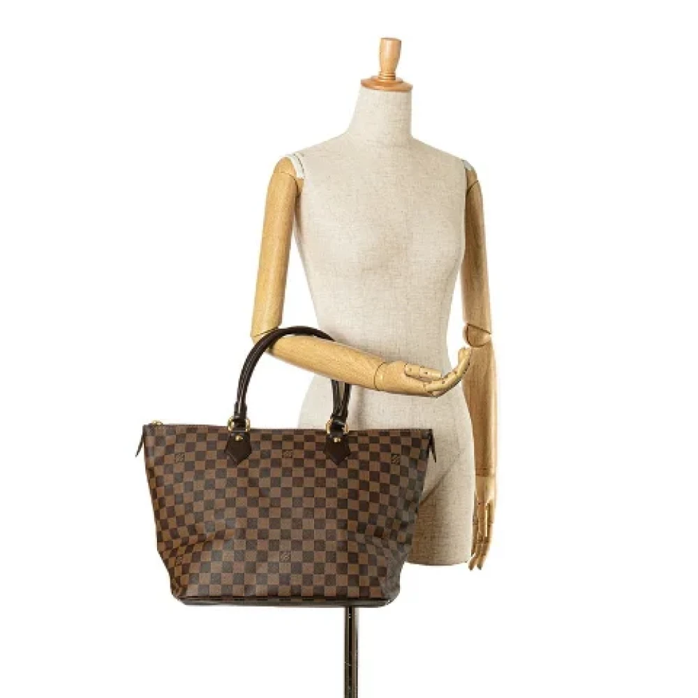 Louis Vuitton Vintage Pre-owned Canvas handbags Brown Dames