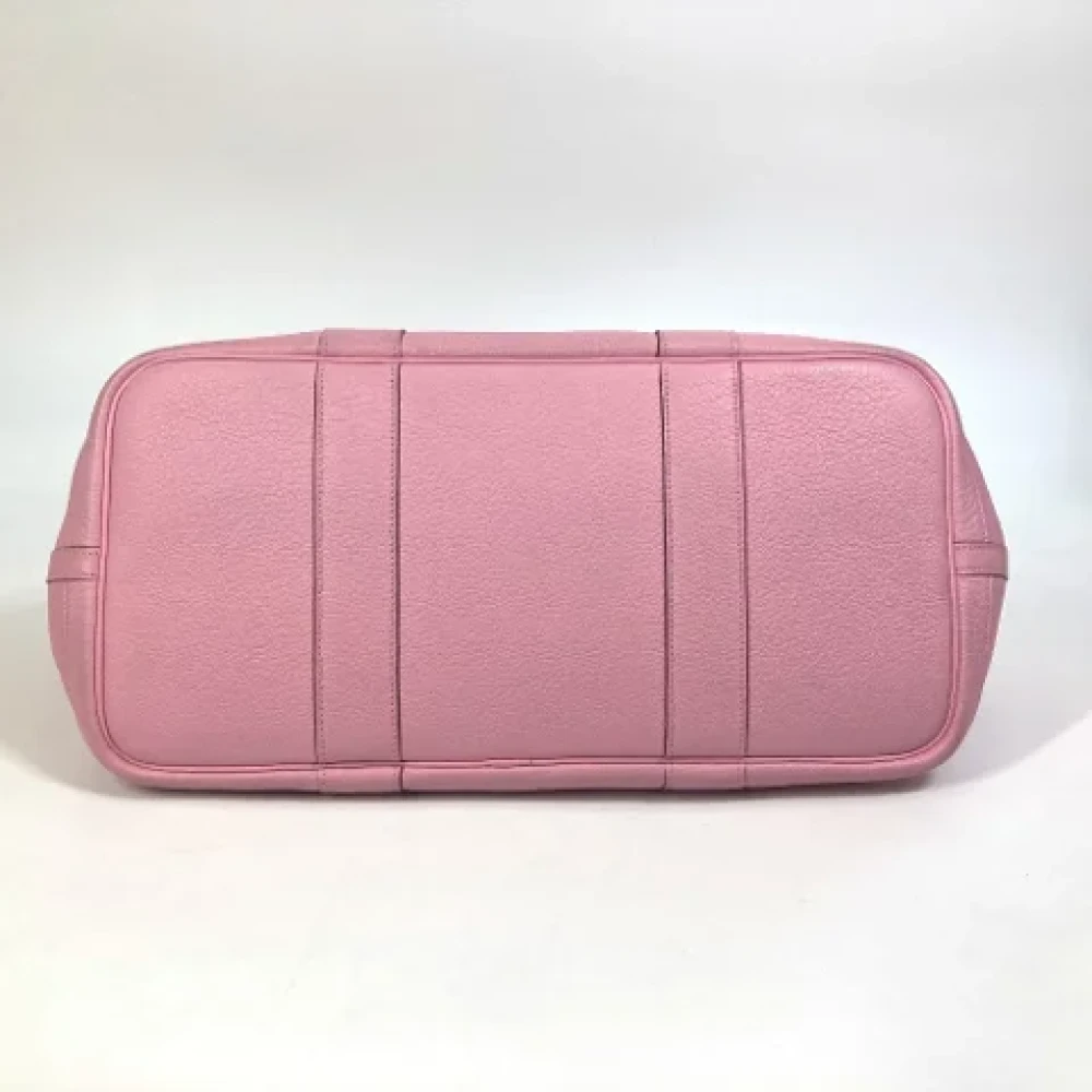Hermès Vintage Pre-owned Leather totes Pink Dames