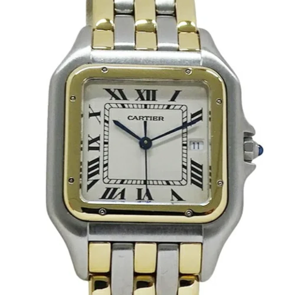 Cartier Vintage Pre-owned Guld klockor Yellow, Herr