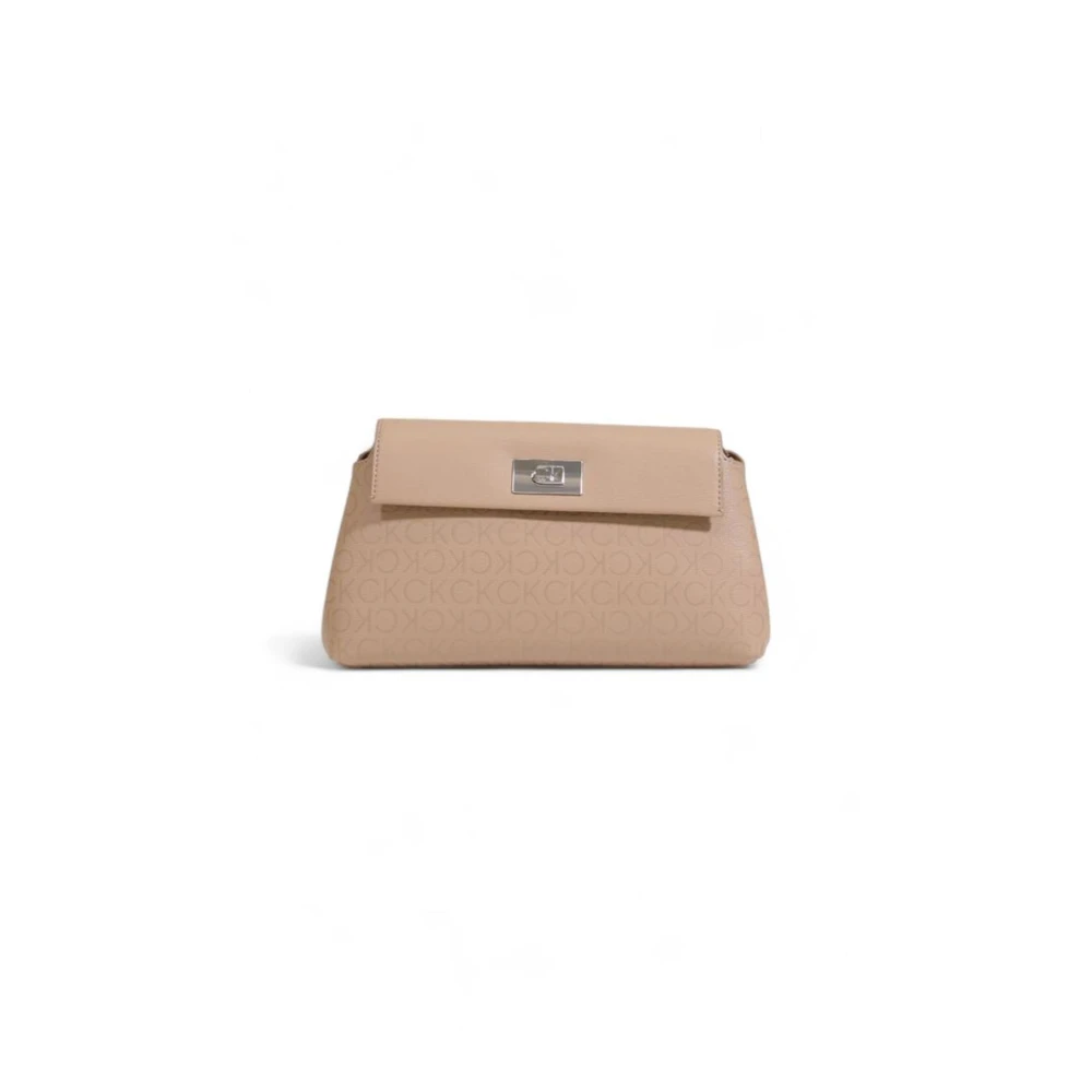 Calvin Klein Beige Polyester Handtas Dames Collectie Beige Dames