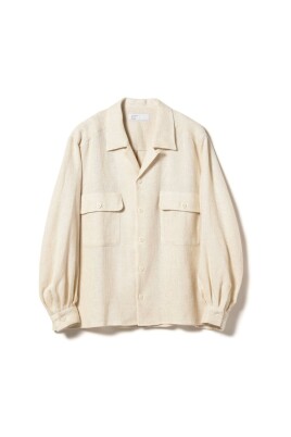 fancy-tweed-shirt-with-voluminous-sleeves