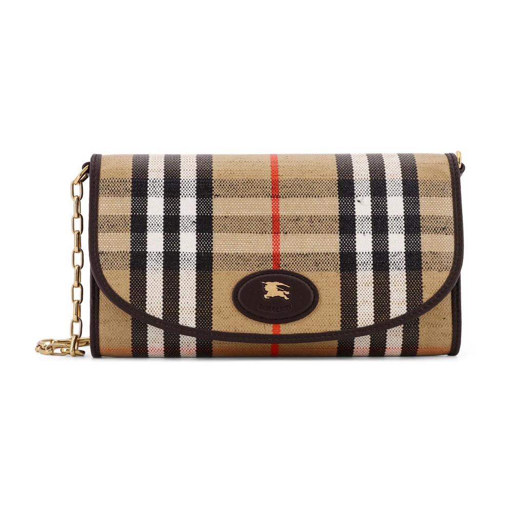 Burberry Women's Chic Shoulder Bag With Flap Closure