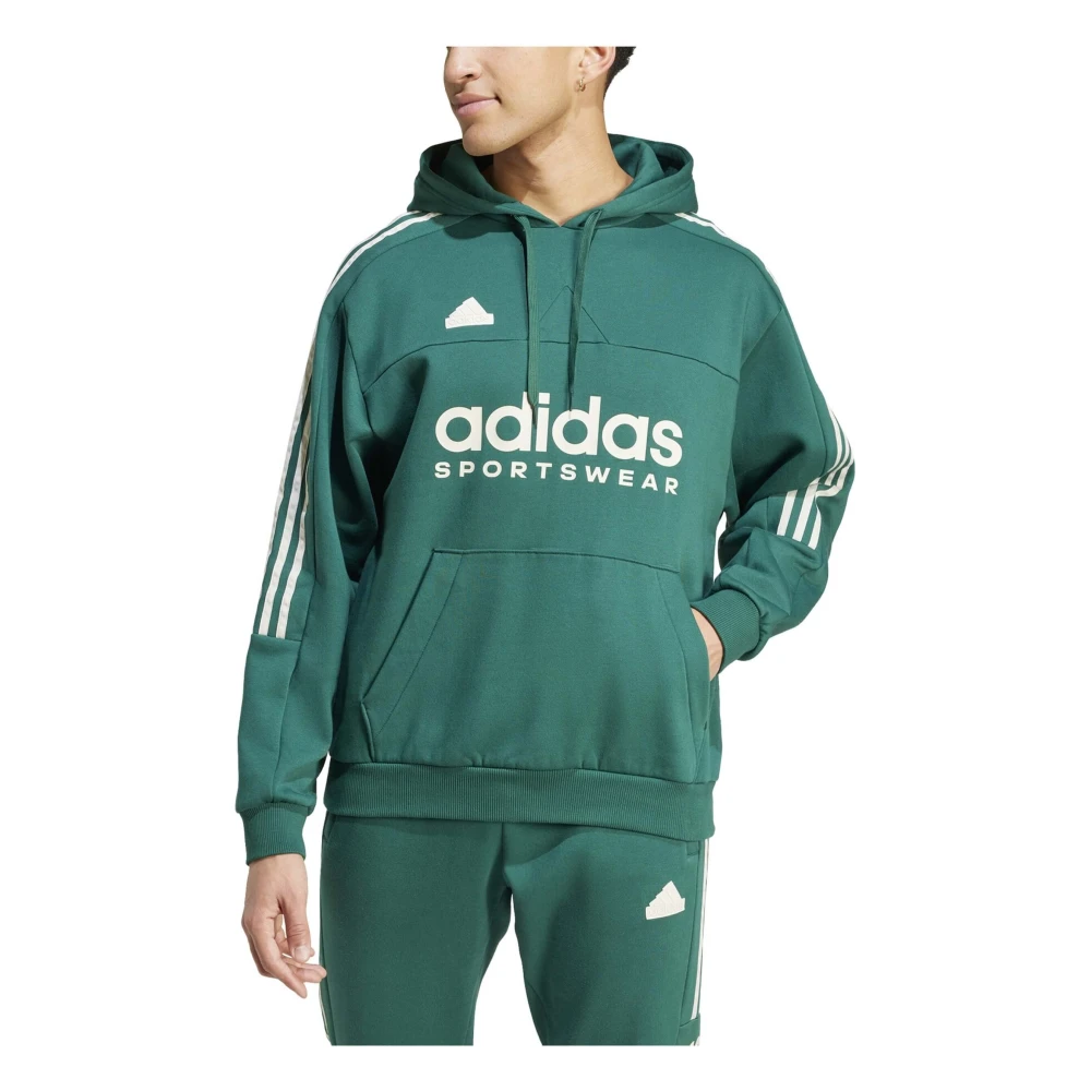 Adidas Hoodie Green Heren
