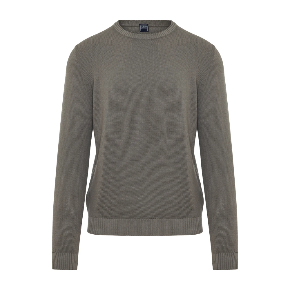 Knitwear > Round-neck Knitwear - - Fedeli - Modalova