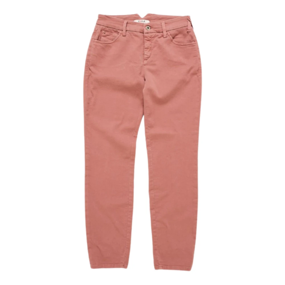 Cycle Women's Pink Brigitte Skinny Ankle Jeans - Cropped Trousers - W27 - Trousers