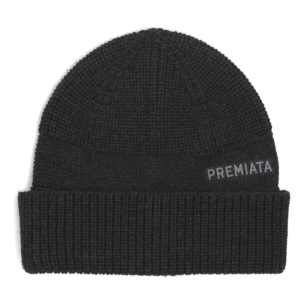 Premiata Wollige Muts met Logo Gray Heren