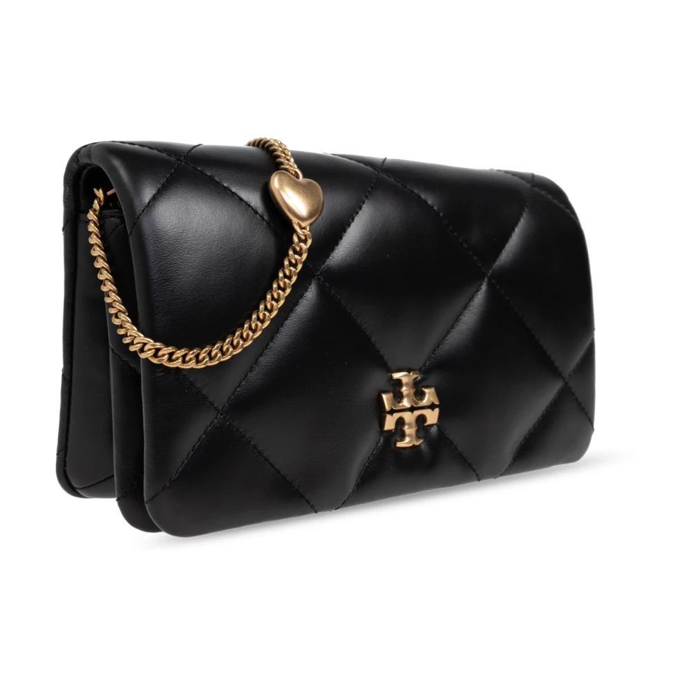 TORY BURCH Portemonnee Kira aan een band Black Dames
