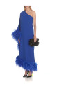 blue-boat-neckline-sleeveless-dress-with-ostrich-feathers