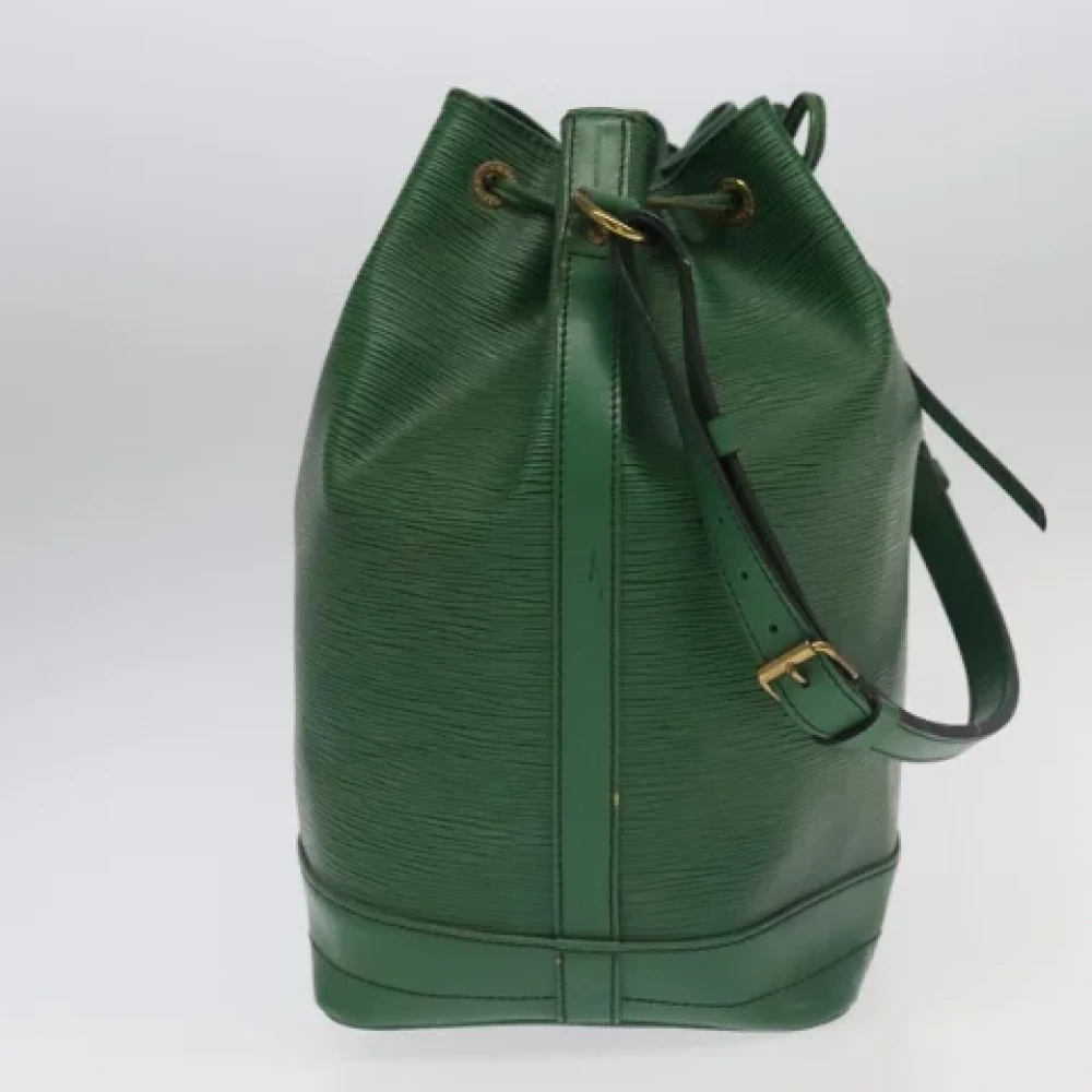 Louis Vuitton Vintage Pre-owned Leather louis-vuitton-bags Green Dames
