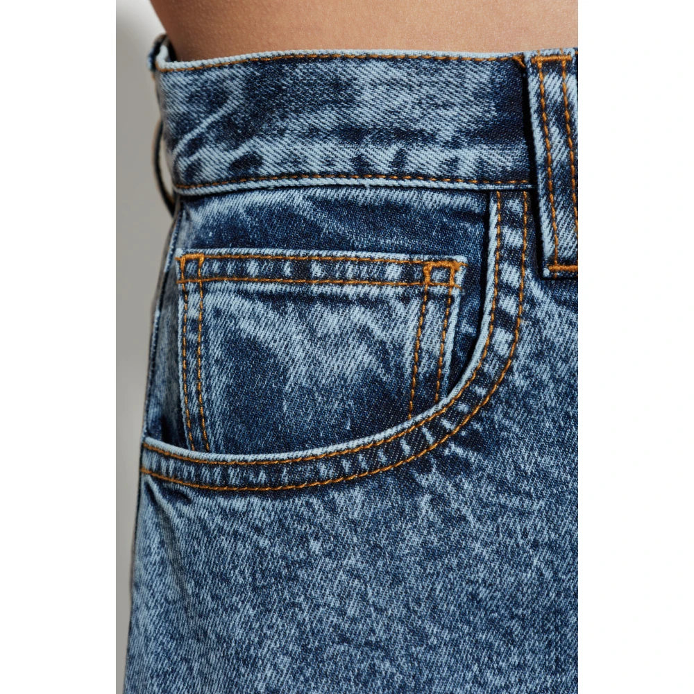 Alaïa Gestreepte jeans Blue Dames