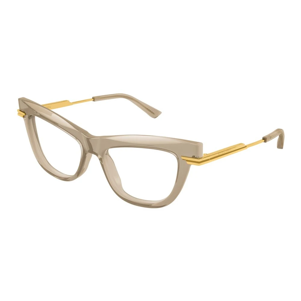 Bottega Veneta Women's Yellow Glasses, 51 Mm, Bv1266o Eyeglasses