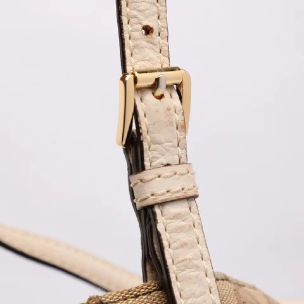 Michael Kors Pre-owned Canvas totes Beige Dames