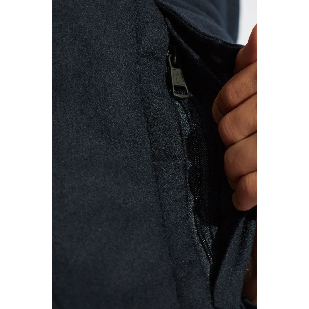 Moncler Donsjack Munt Blue Heren