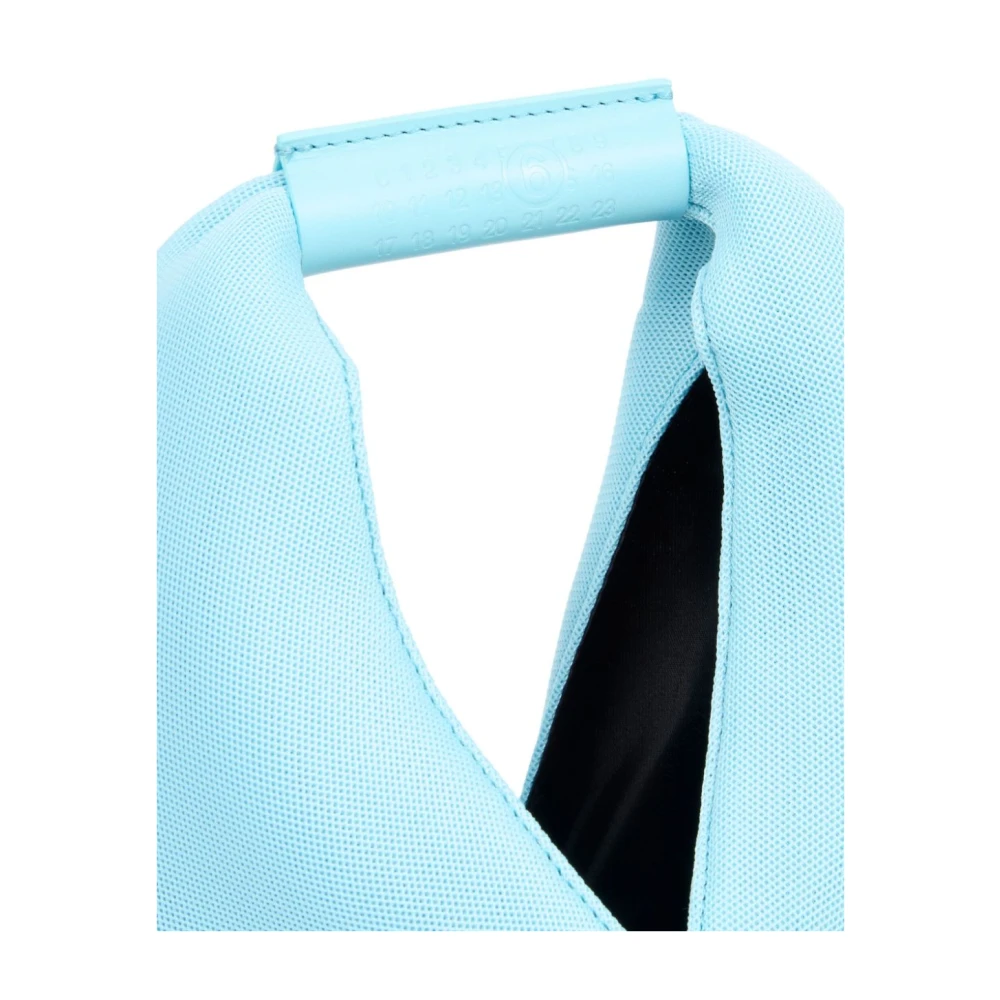 MM6 Maison Margiela Kleine Japanse handtas van mesh Blue Dames