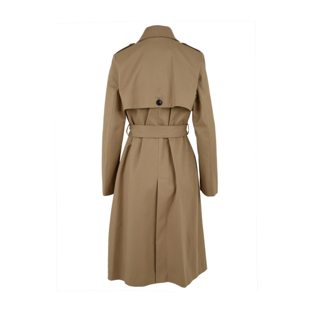 Douuod Woman Bruine Trenchcoat voor Dames Brown Dames