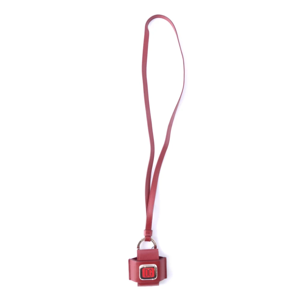 Dolce & Gabbana Heren Koptelefoon Ophangtas Red Heren