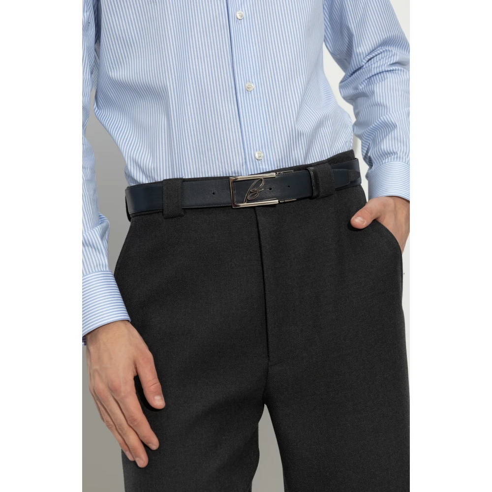 Brioni Omkeerbare riem Black Heren