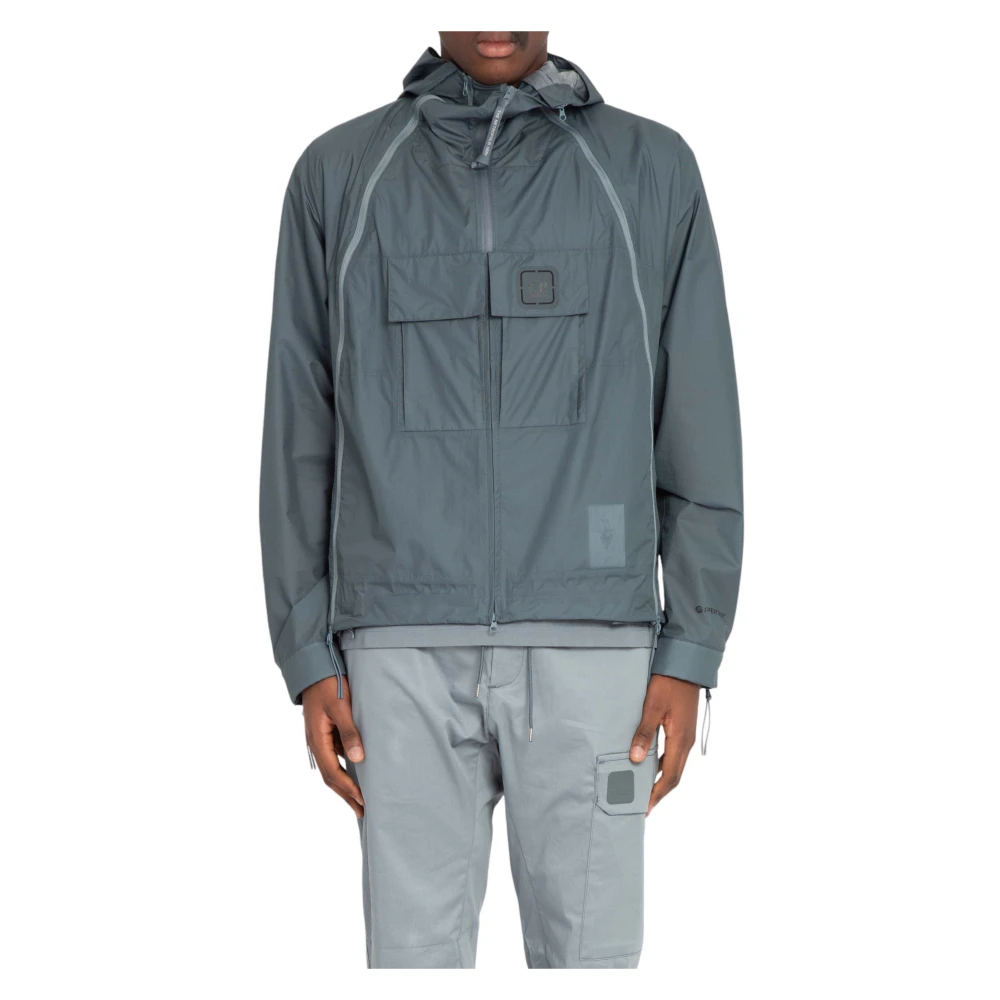 C.P. Company Pertex Hooded Jacket in Metropolis Stijl Gray Heren