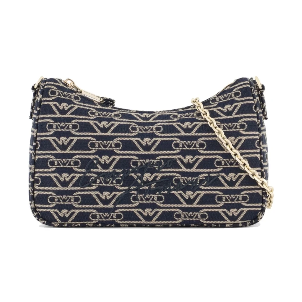 Emporio Armani Blå Små Väskor & Bältesväskor