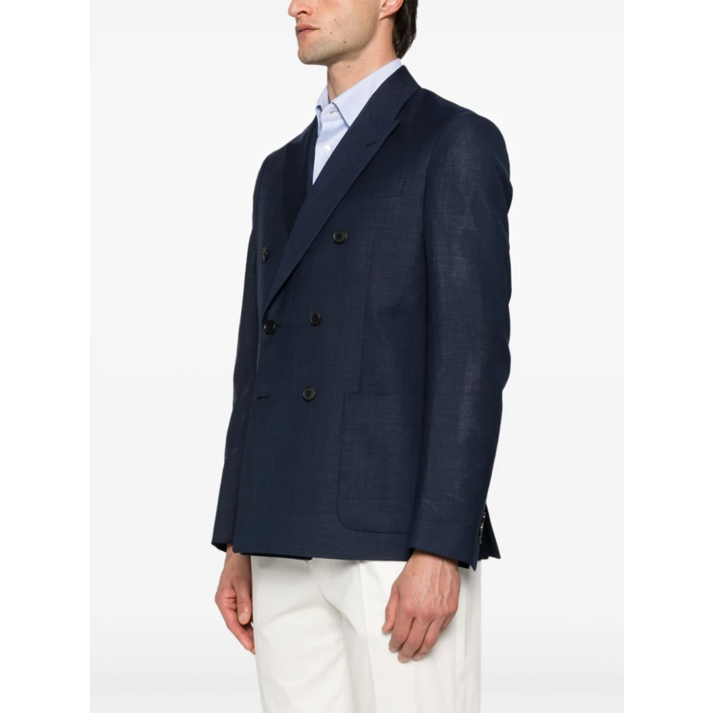 PS By Paul Smith Blauwe Wol Damesjas Blue Heren