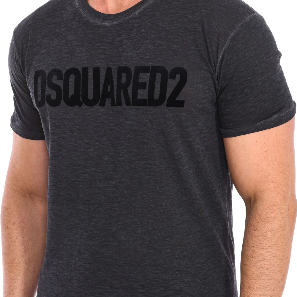 Dsquared2 T-Shirts Gray Heren