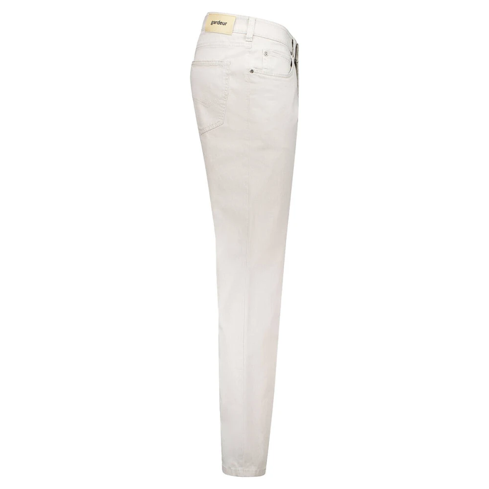 Gardeur Moderne Fit 5-Pocket Broek White Heren