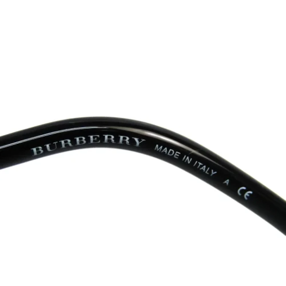 Burberry Vintage Pre-owned Acetate sunglasses Black Dames