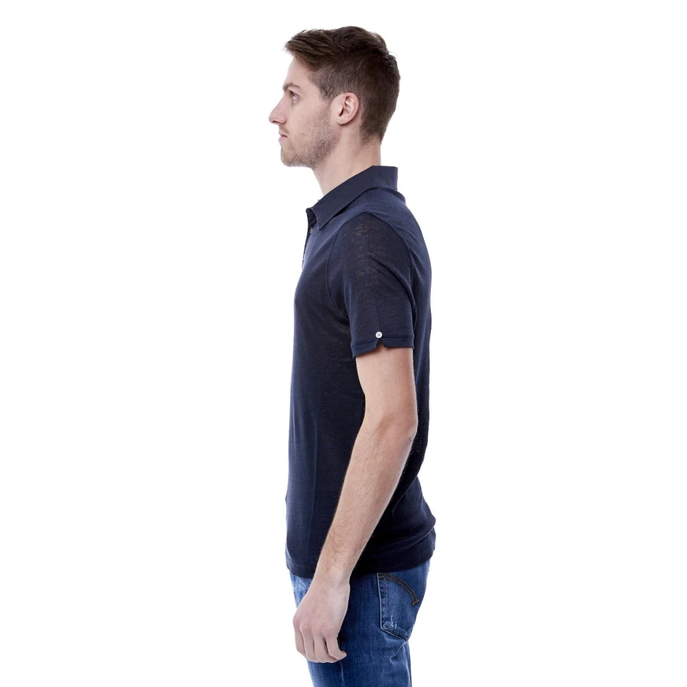 Alpha Studio Heren Polo Shirt Blue Heren