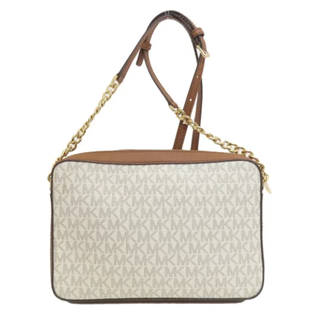Michael Kors Pre-owned Plastic shoulder-bags Brown Dames