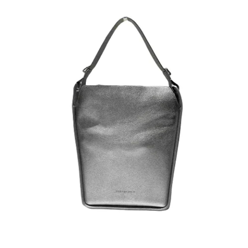 Balenciaga Vintage Pre-owned Leather balenciaga-bags Gray Dames