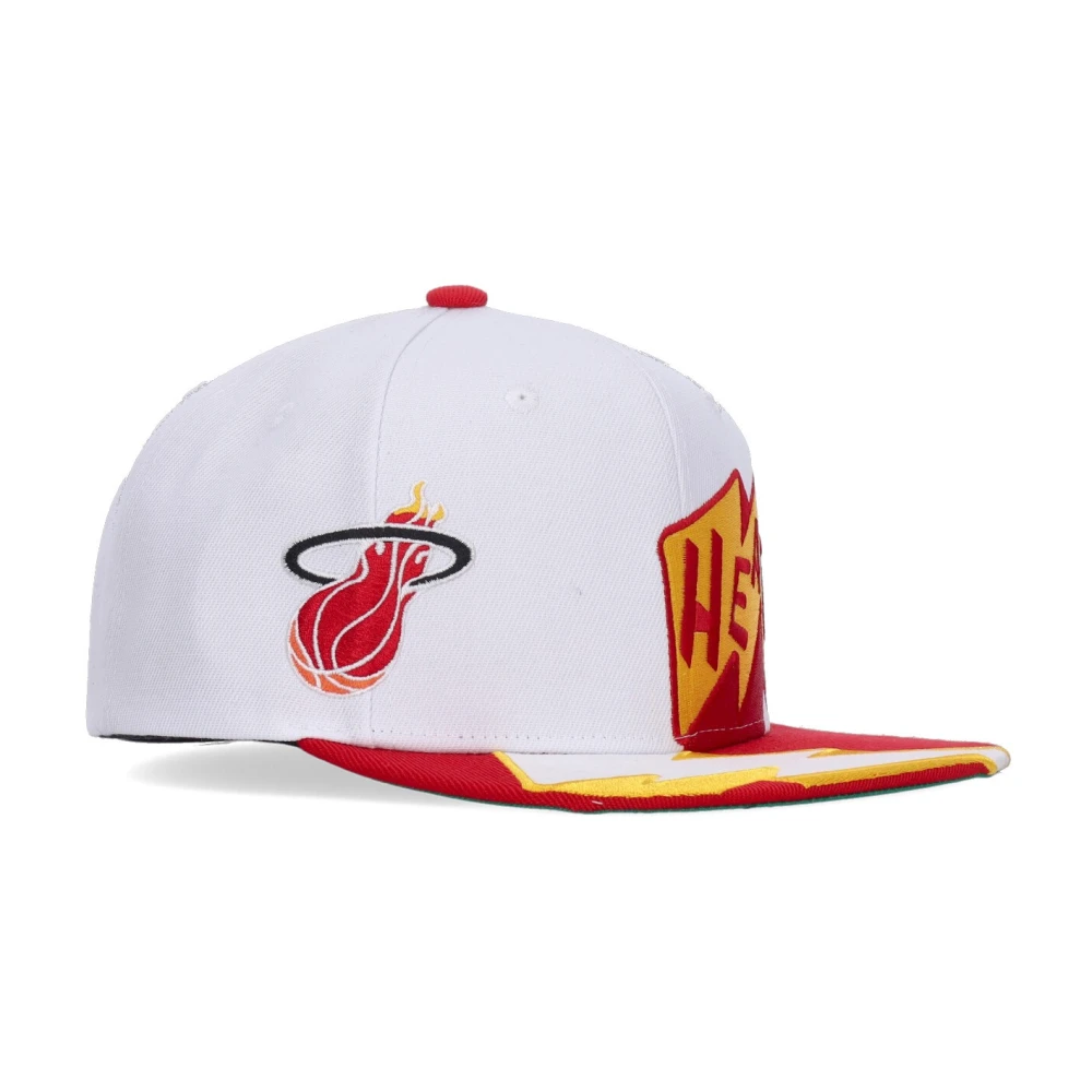 Mitchell & Ness NBA Fast Times Snapback Cap White Heren