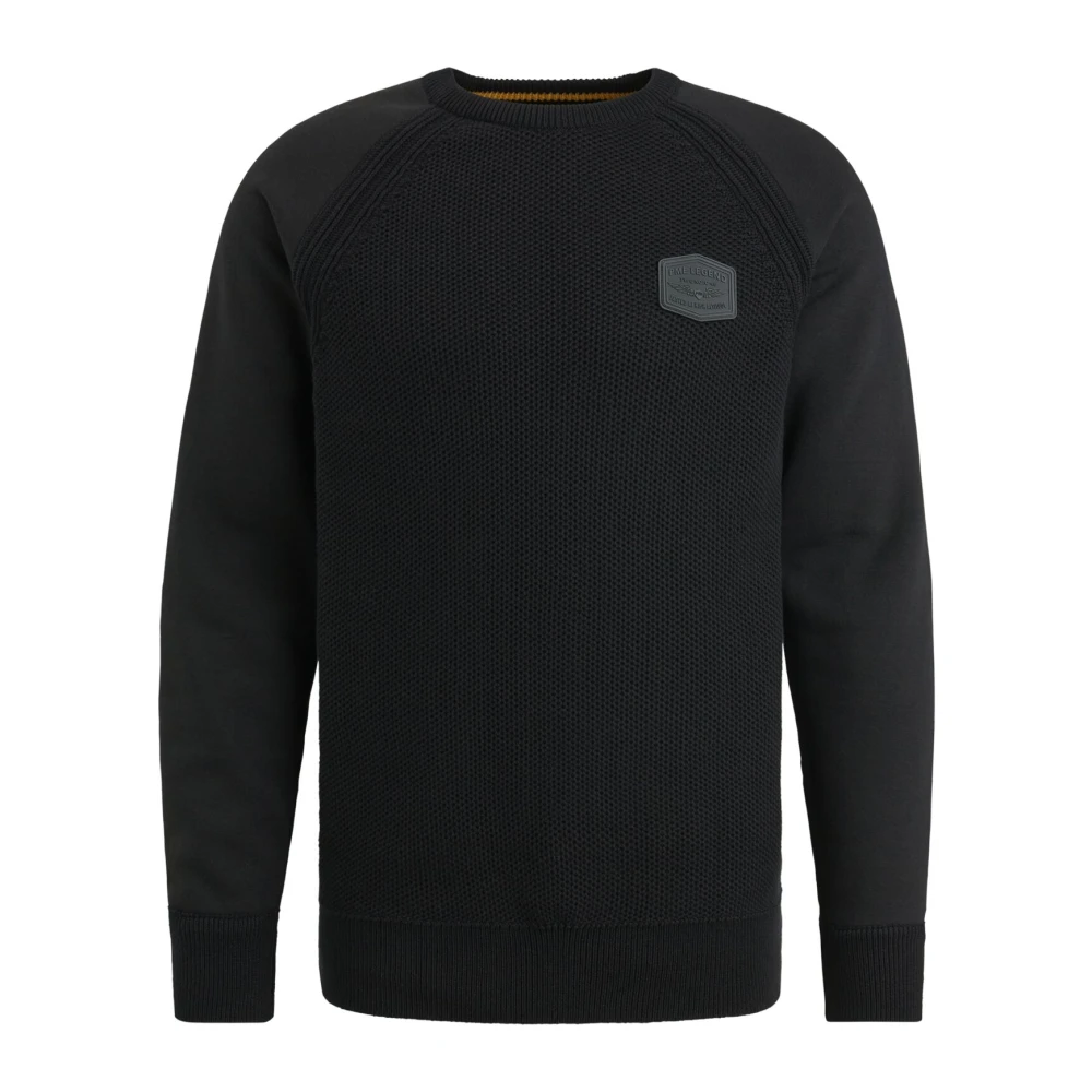 PME Legend Gebreide Sweat Combinatie Gray Heren