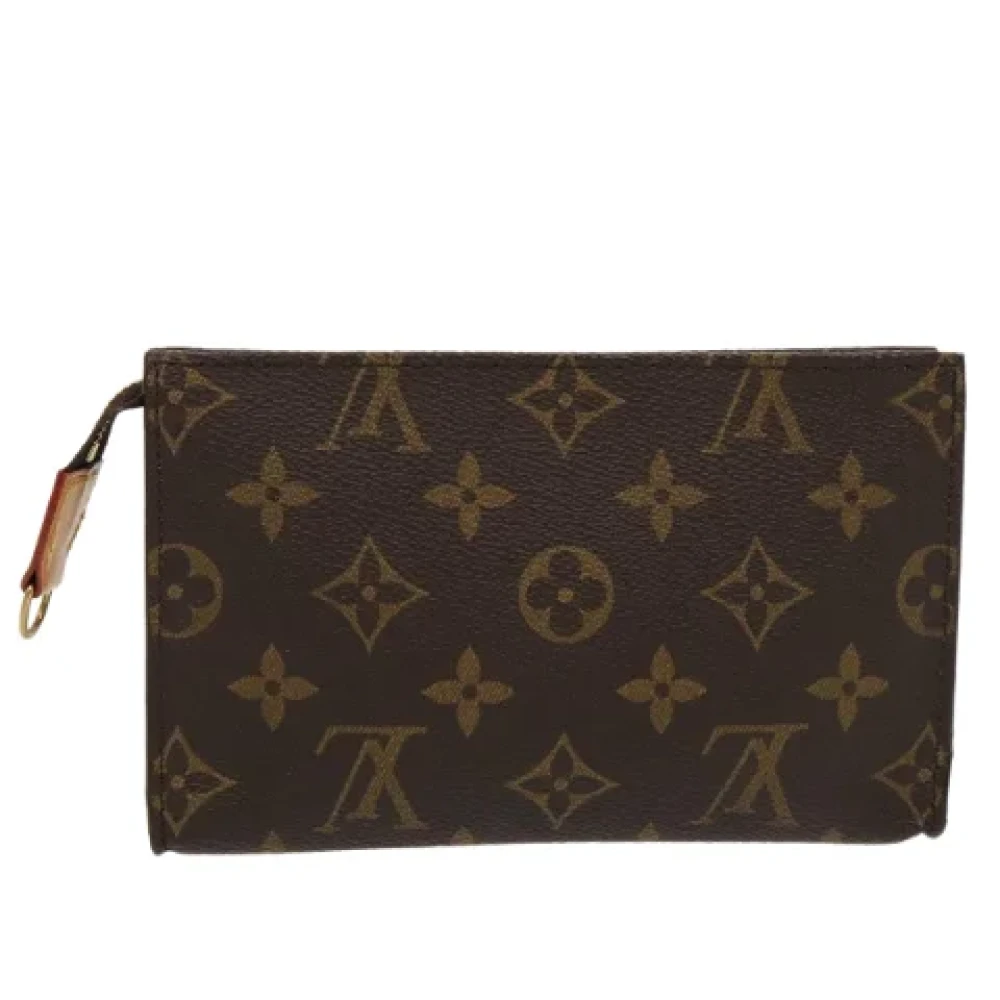 Louis Vuitton Vintage Pre-owned Fabric pouches Brown Dames