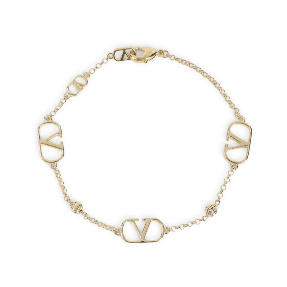 Valentino Garavani Yellow Bracelets, Female, M, Vlogo Signature Bracelet