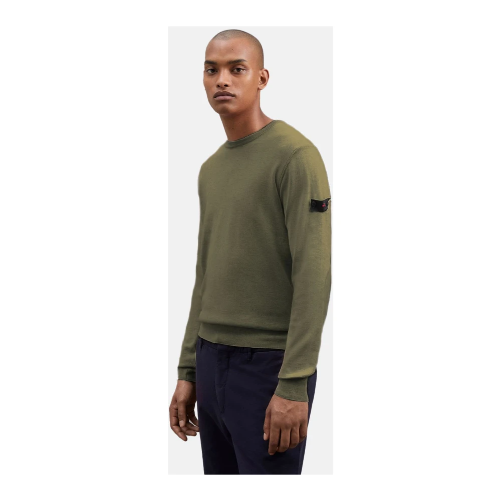 Peuterey Stijlvolle Breiwerk Collectie Green Heren