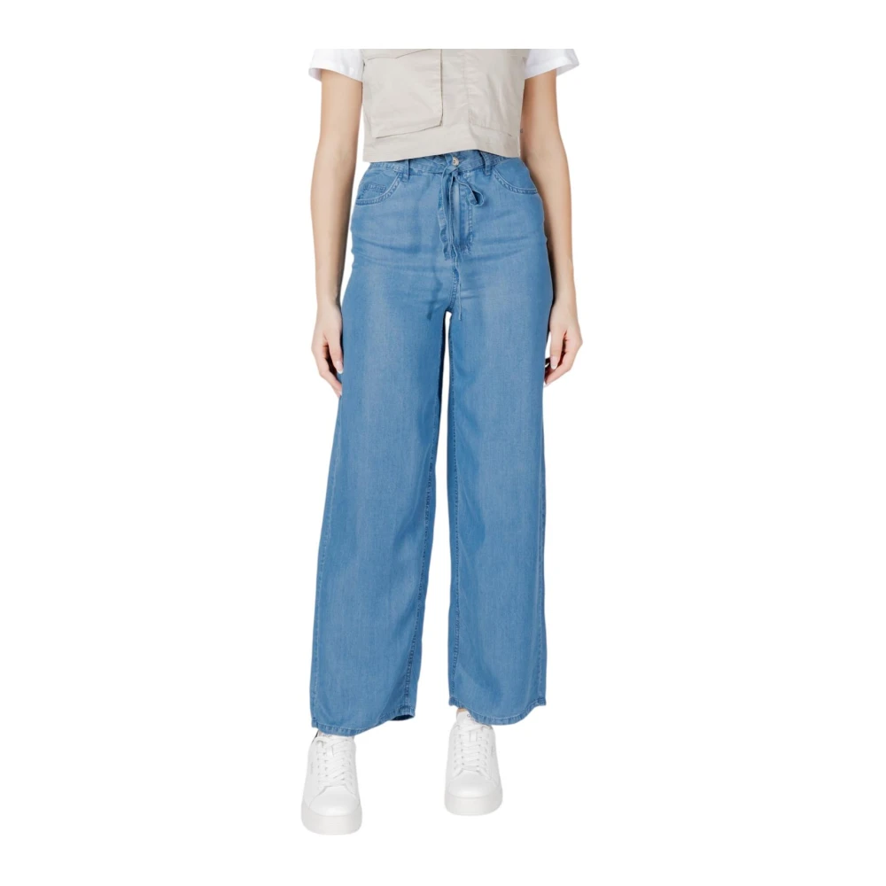 Only - Jeans > Wide Jeans - Blue - Only - Modalova