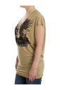 beige-motief-print-v-hals-t-shirt