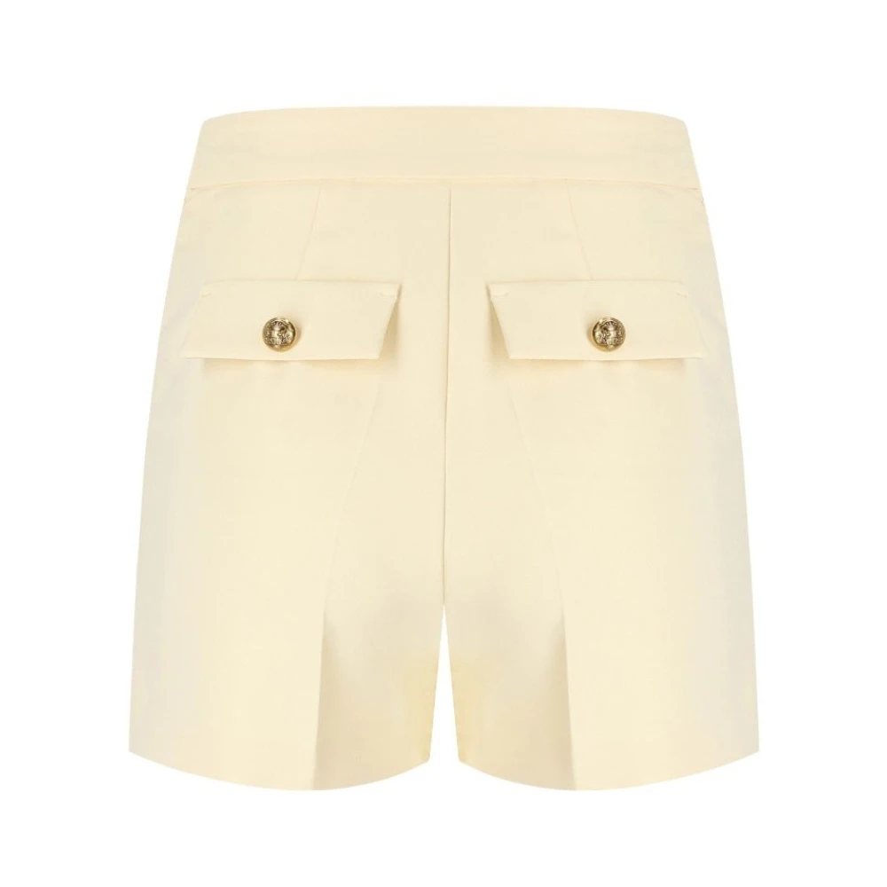 Elisabetta Franchi Lemonade Horsebit Shorts Yellow Dames
