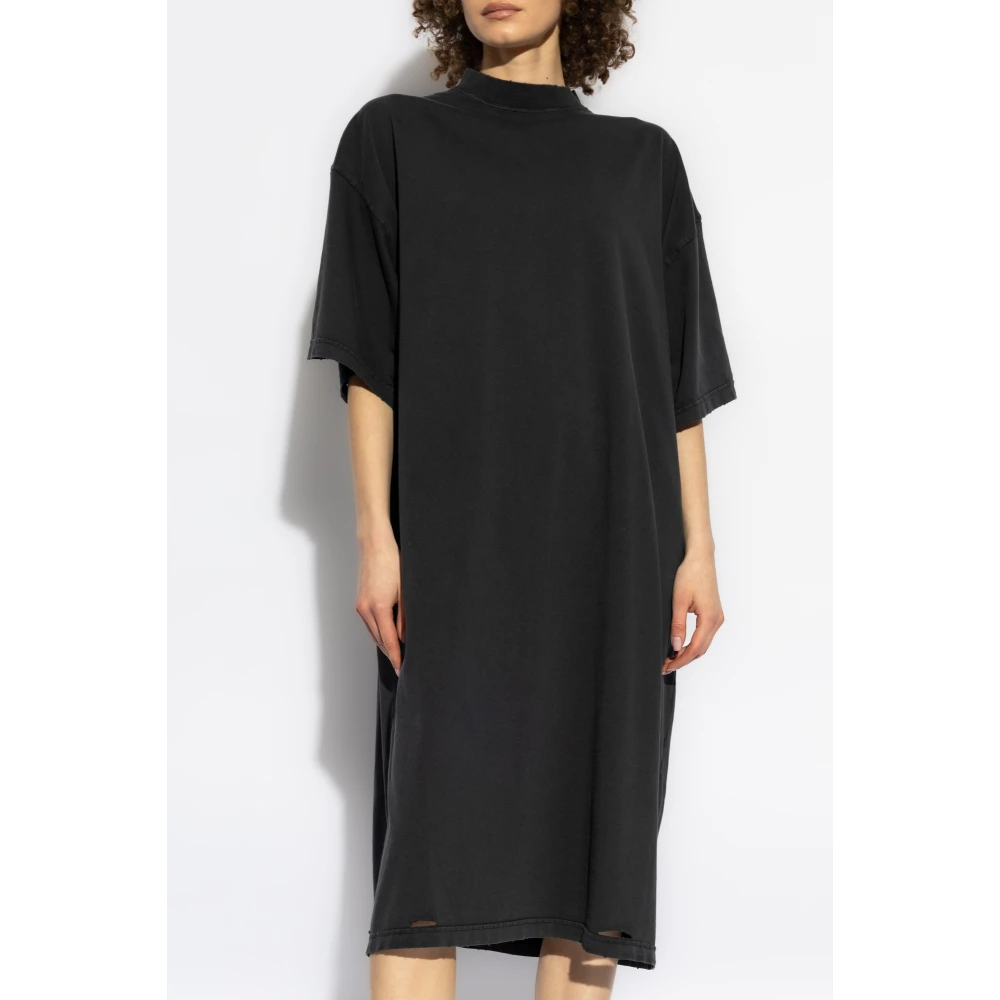 Balenciaga Loszittende jurk Gray Dames