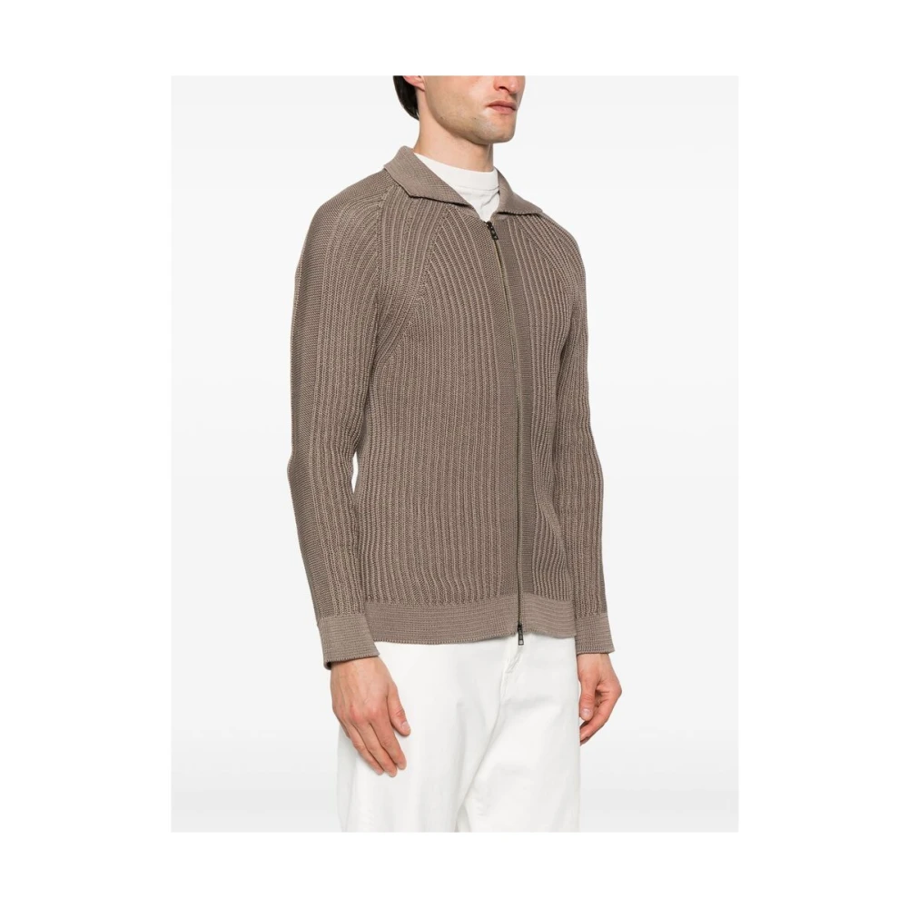Tagliatore Trui Brown Heren