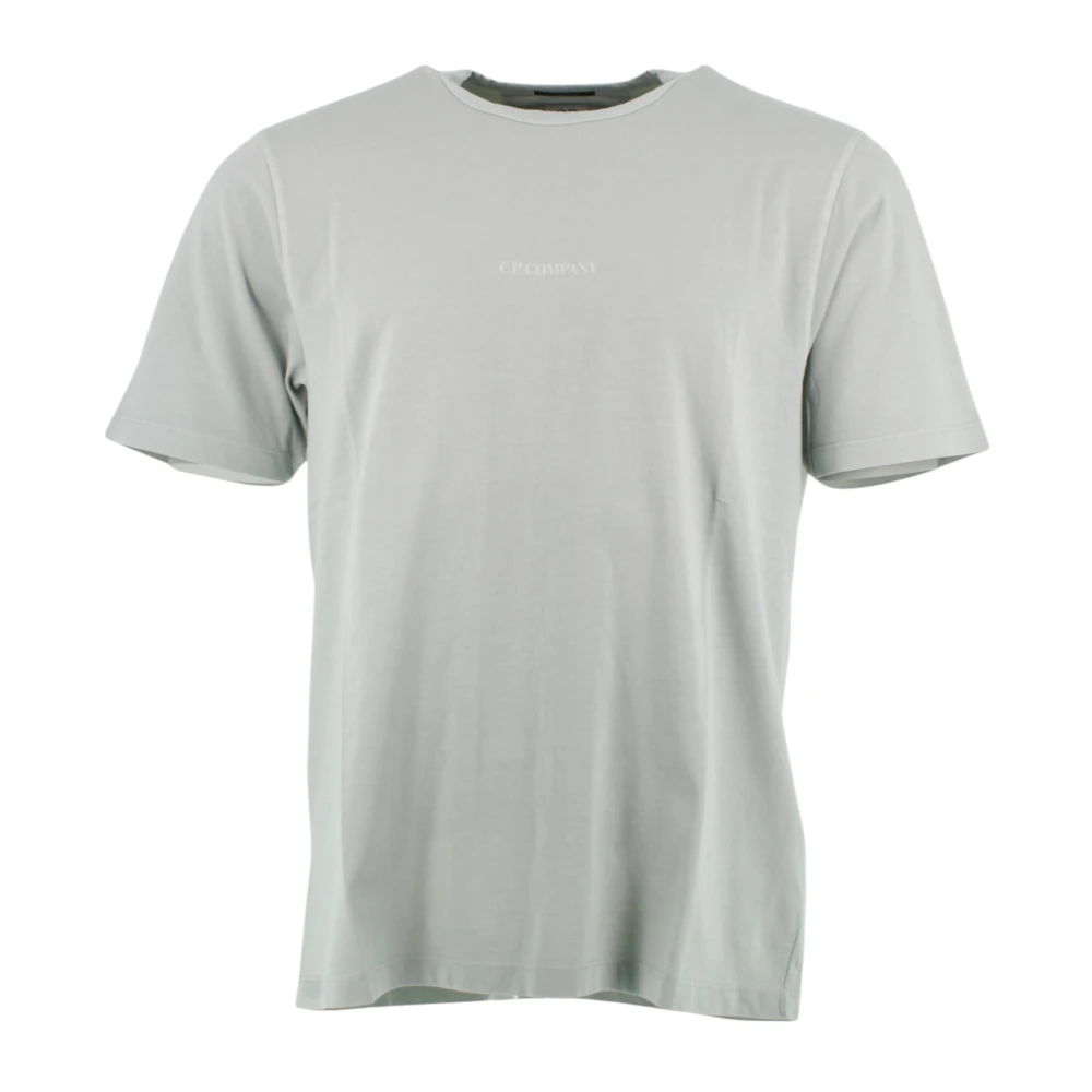 C.P. Company Grijze Korte Mouw T-shirts en Polo's Gray Heren