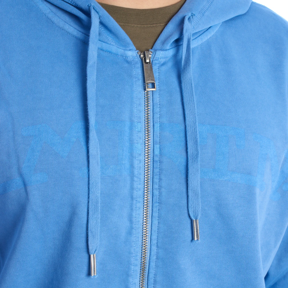 LA MARTINA Hoodie met rits Blue Heren