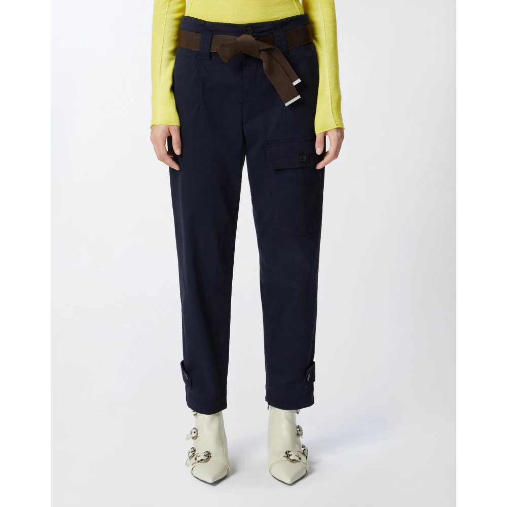 pinko Globo Broek Blue Dames