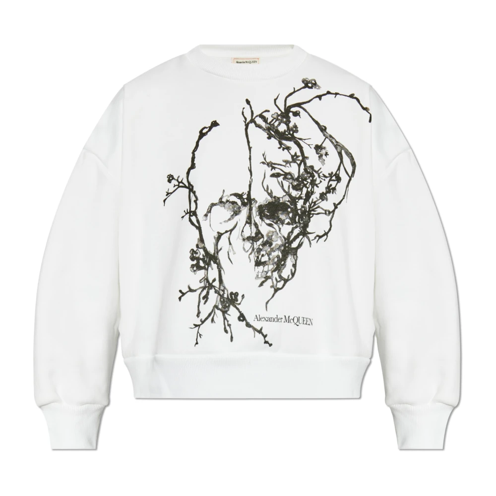 Alexander mcqueen Oversized hoodie White Dames