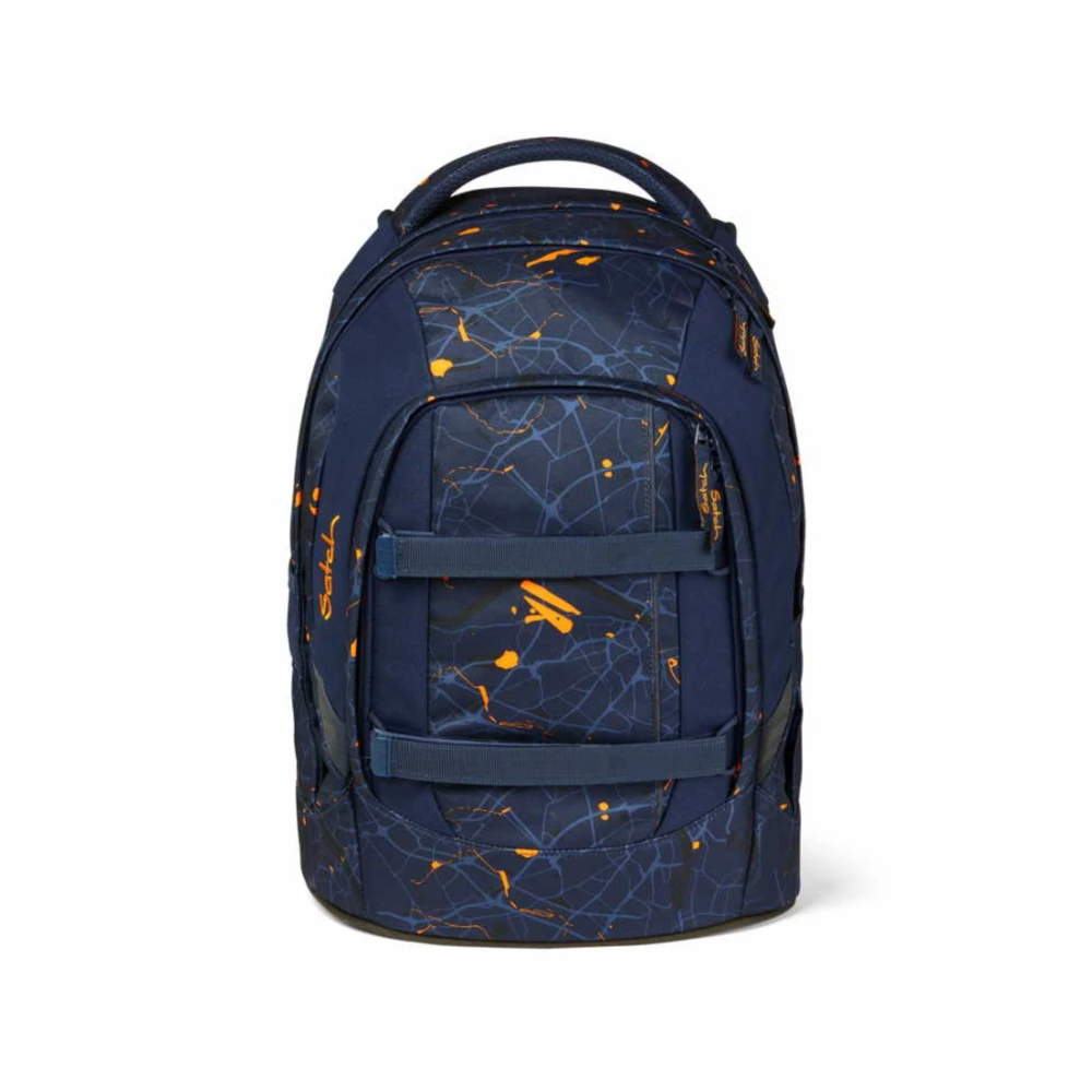 Satch Schoolrugzakken met Sat-Sin combinatie Blue Unisex