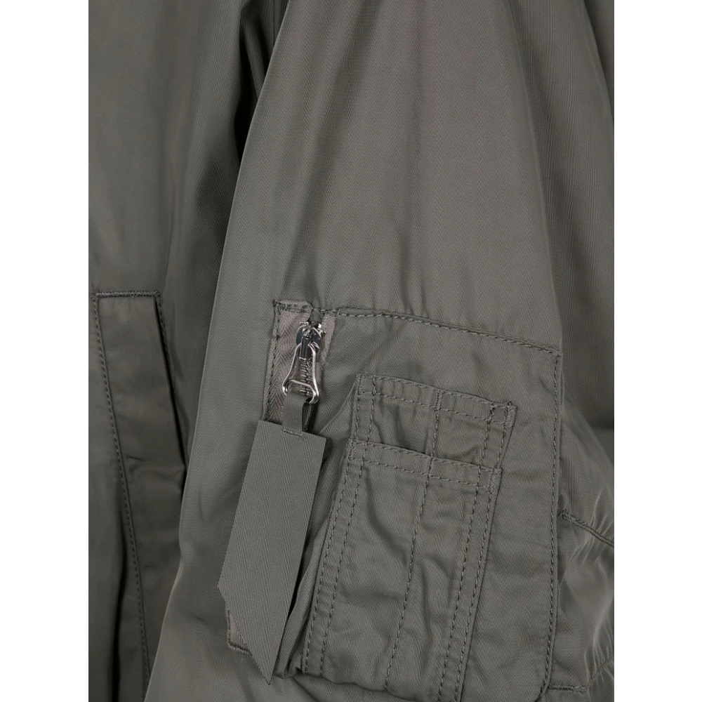 The Attico Verde Buitenkleding Ss25 Green Dames