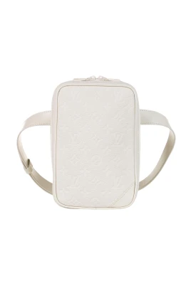Pre-owned Monogram Taurillon Utility Side Belt Bag